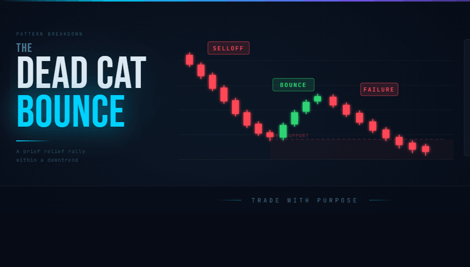The dead cat bounce pattern